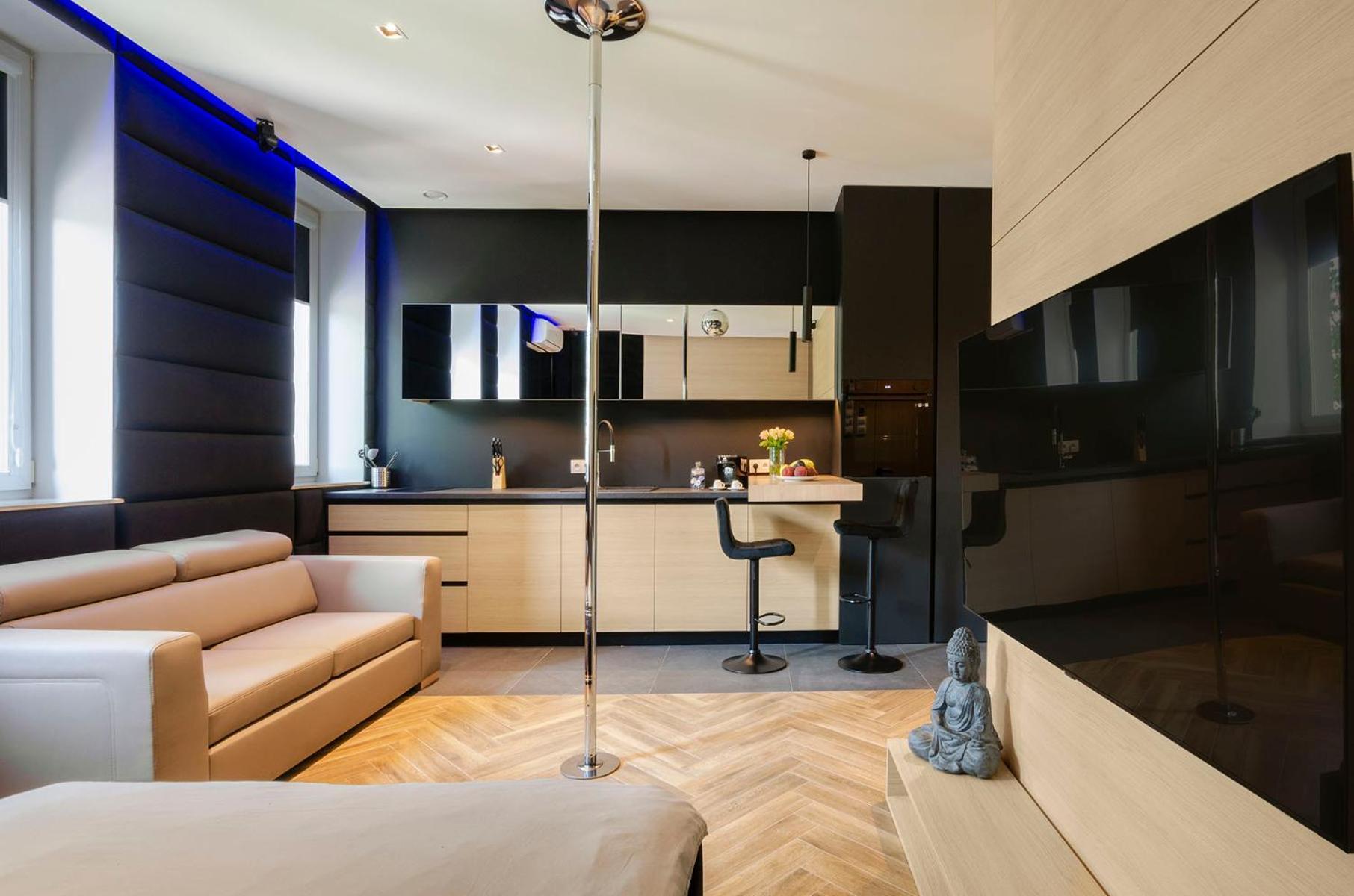 Lupoapartments Z Jacuzzi Pole Dance Leczycka 29 Klimatyzacja Parking Dostep Na Kod Łódź Habitación foto